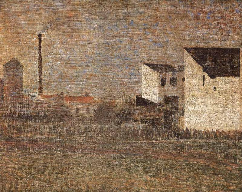 Georges Seurat Suburb